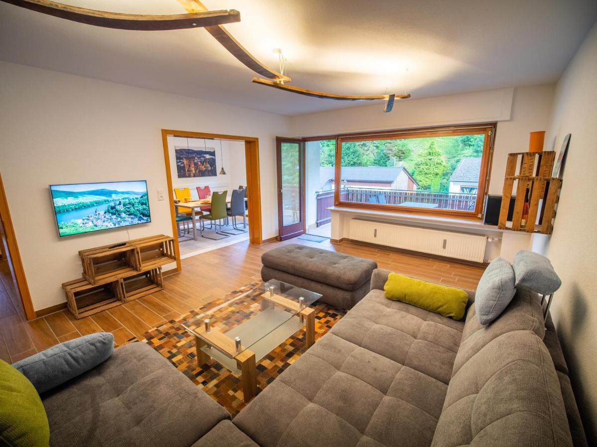 Rheintal-Ferien - 90 Qm Ferienwohnung Mit Wine & Style - Dein Urlaub Am Rhein Niederheimbach Exteriör bild